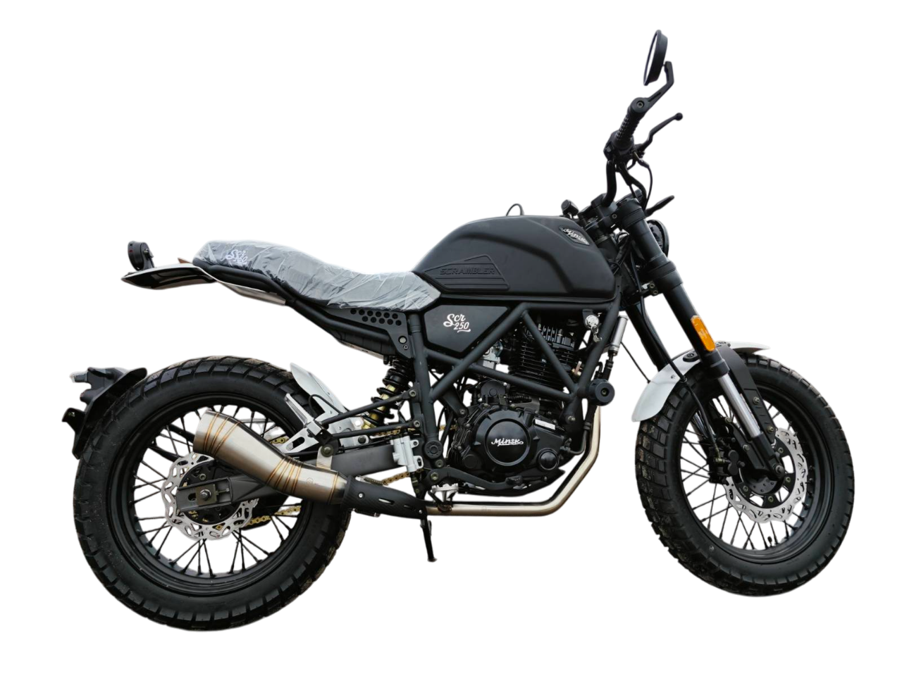 racermotors.by - мотоцикл МИНСК Scrambler 250