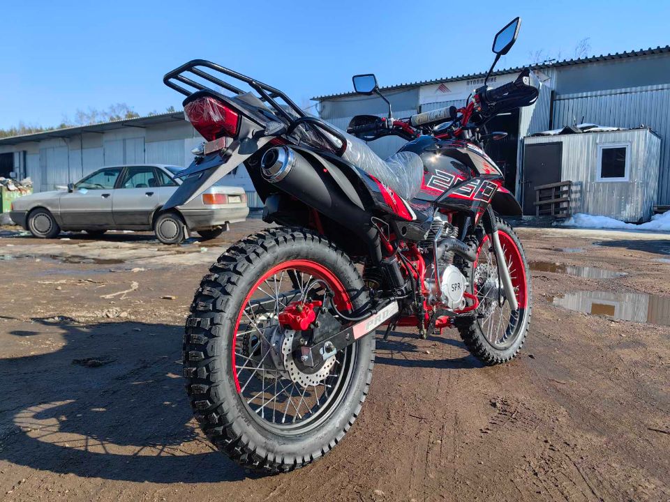 racermotors.by - Мотоцикл SPRMOTORS CROSSROAD-1 FH250-Y1