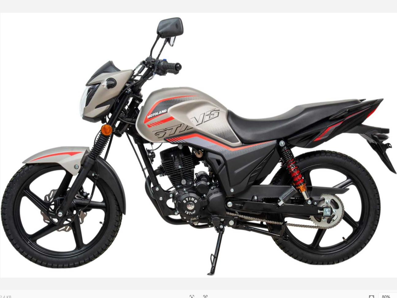 racermotors.by - Мотоцикл Motoland STING 200