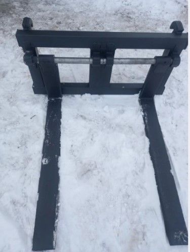 Agrostal.by-Вилы паллетные (грузовые) раздвижные на фронтальный погрузчик