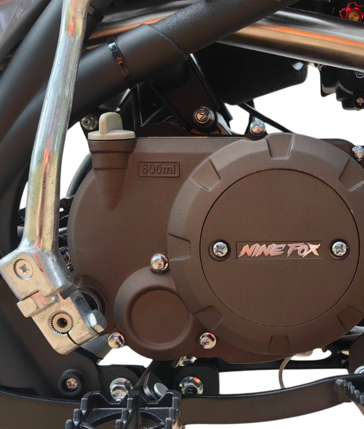 racermotors.by - 150-кубовый двигатель — экономичность и динамика в одном, эргономика и удобство — для комфортной езды в любых условиях Питбайк Nine Fox VIGOR 150