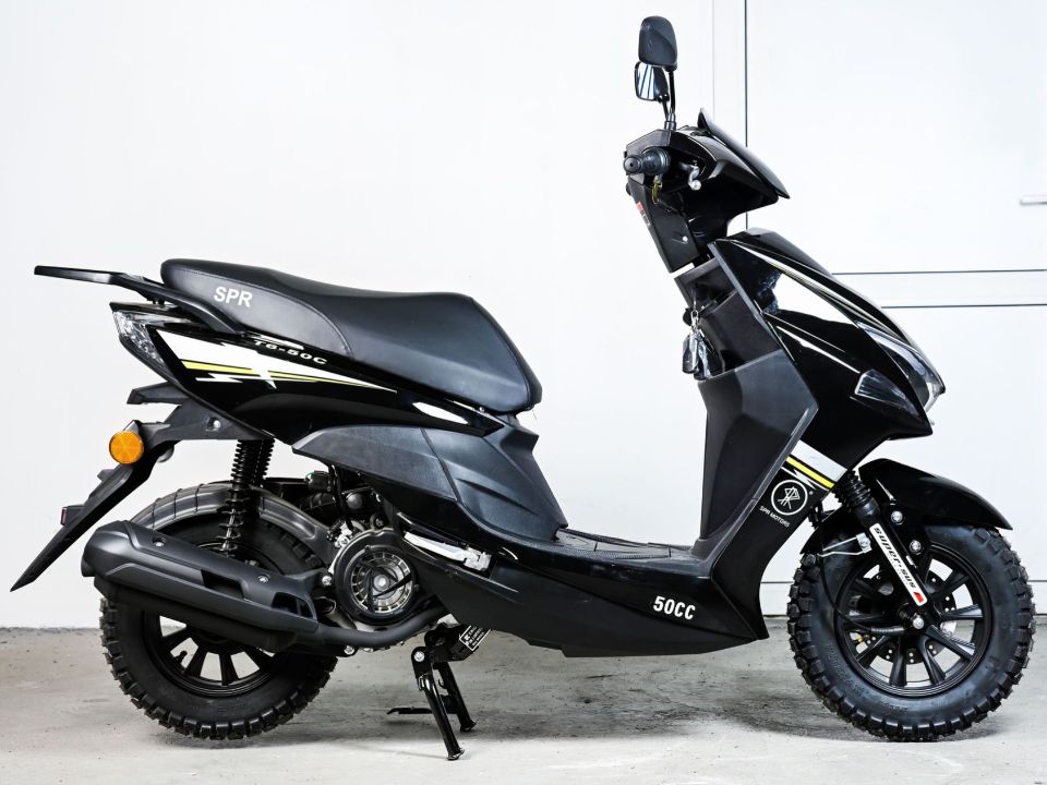 racermotors.by - Скутер SPRMOTORS SPORT FS+ (T6-50C)