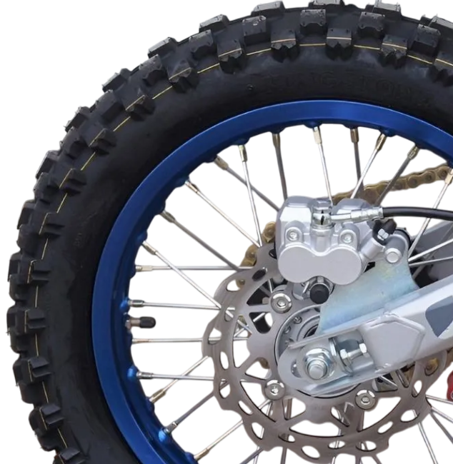 racermotors.by - Повышенная прочность колесных дисков, буксаторы для защиты камеры, покрышек и усиленная приводная цепь ROCKOT Hi-Tech 125 Comandante 2.0