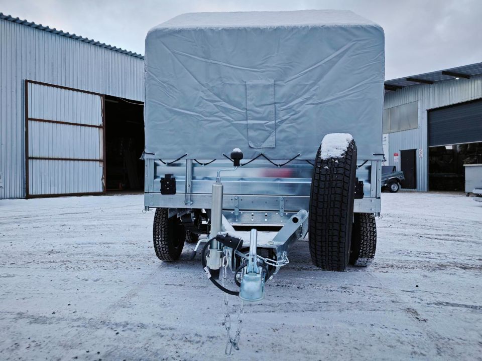 Автос.бел - Автомобильный прицеп Avtos A30P2B с прямым тентом 1200мм