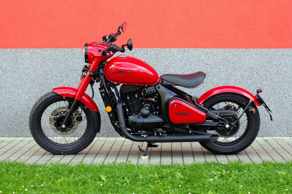 ява.бел - Мотоцикл Jawa 350 CL Perak