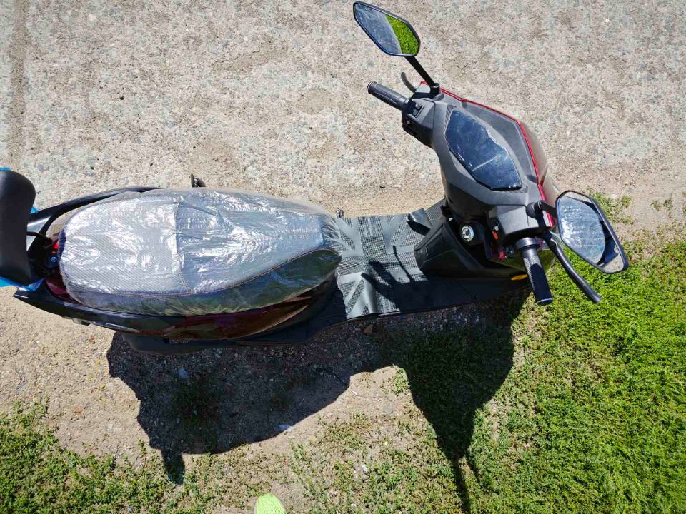 racermotors.by - Электроскутер Tsunami Boxer 1500w (бордовый)