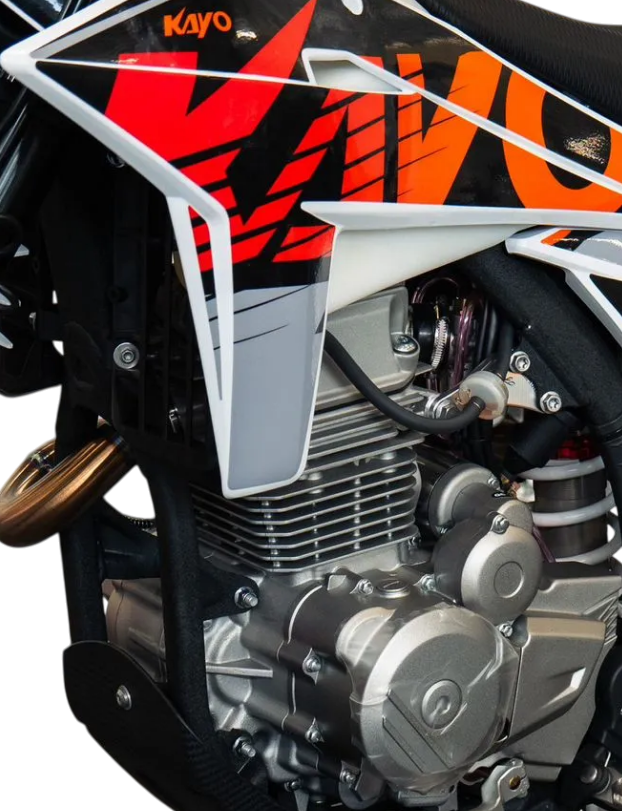 racermotors.by - Двигатель для уверенных и динамичных поездок, стабильная работа мотора - Кросс KAYO K7-A 300 ROAD с ЭПТС