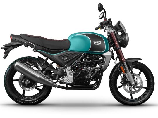 motovelozavod.by - Мотоцикл MINSK C4 300 бирюзовый