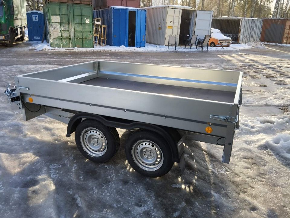 прицеп.бел - ЛЕГКОВОЙ ДВУХОСНЫЙ ПРИЦЕП ТРЕЙЛЕР 2,5Х1,7М (КОЛЕСА ПОД РАМОЙ)