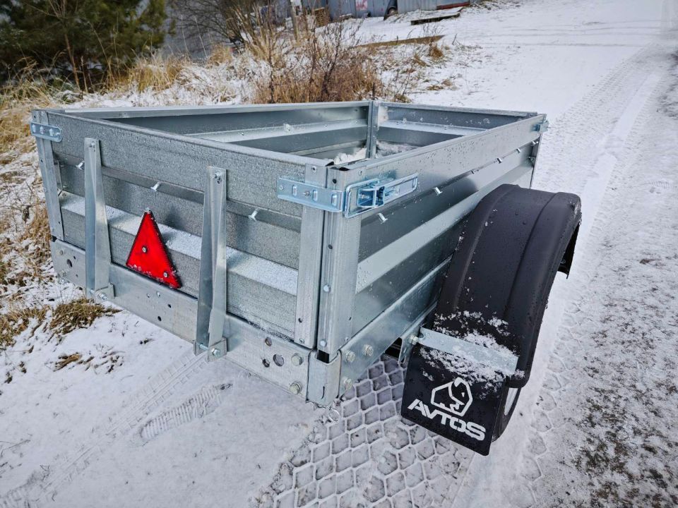 Автос.бел - Прицеп для квадроцикла AVTOS A15А1B, РЕССОРЫ AL-KO 4-ЕХ ЛИСТОВЫЕ, КОЛЕСА R13