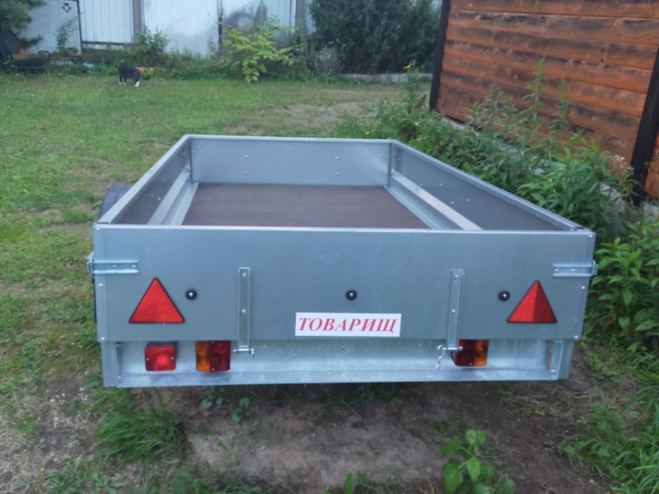 прицеп.бел - ЛЕГКОВОЙ ПРИЦЕП ТРЕЙЛЕР ТОВАРИЩ 2,5Х1,3М