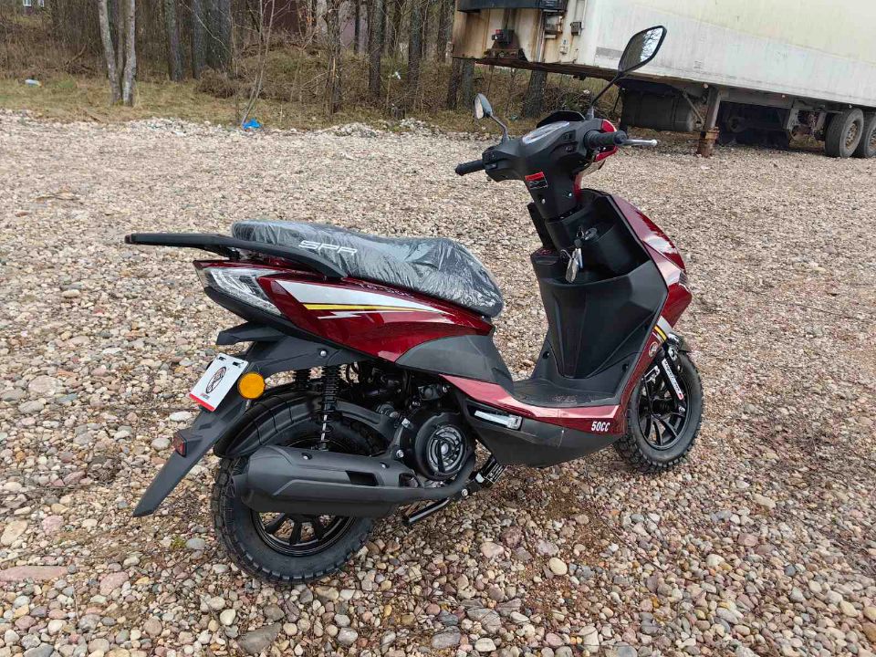 racermotors.by - Скутер SPRMOTORS SPORT FS+ (T6-50C)