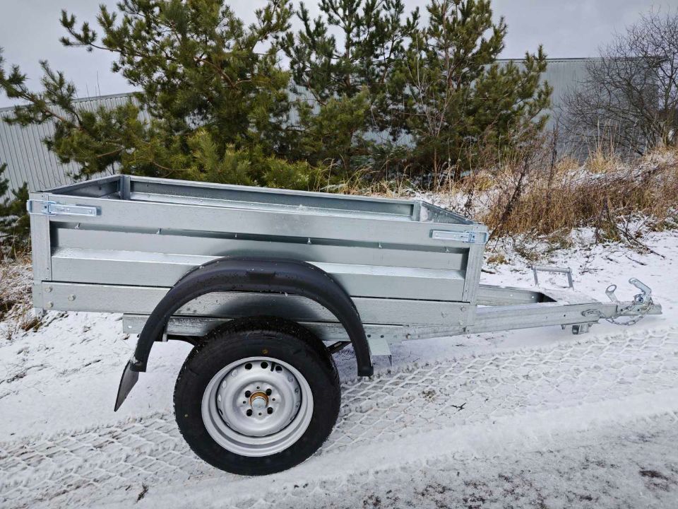 Автос.бел - Прицеп для квадроцикла AVTOS A15А1B, РЕССОРЫ AL-KO 4-ЕХ ЛИСТОВЫЕ, КОЛЕСА R13