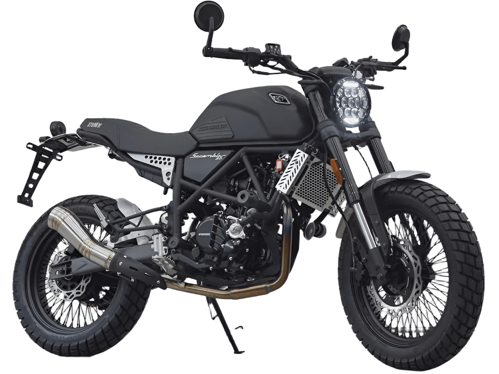 racermotors.by - Мотоцикл Fuego Scrambler 300