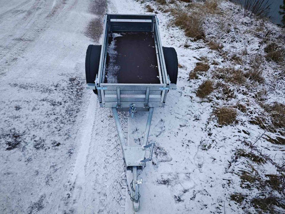 Автос.бел - Прицеп для квадроцикла AVTOS A15А1B, РЕССОРЫ AL-KO 4-ЕХ ЛИСТОВЫЕ, КОЛЕСА R13