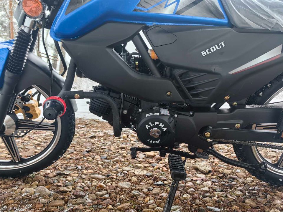 racermotors.by - Мопед Motoland SCOUT 11 (LM48-D)