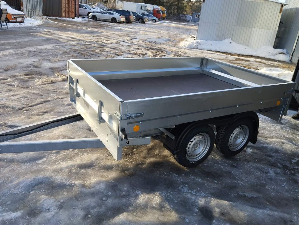 прицеп.бел - ЛЕГКОВОЙ ДВУХОСНЫЙ ПРИЦЕП ТРЕЙЛЕР 2,5Х1,7М (КОЛЕСА ПОД РАМОЙ)