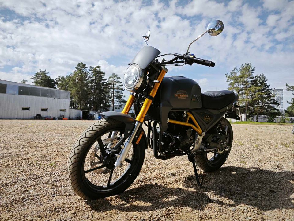 racermotors.by - Мотоцикл Motoland SCRAMBLER 250