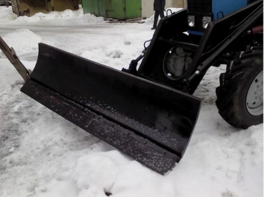 Agrostal.by-Отвал снежный коммунальный гидроповоротный ДТМ-01-01-01 к МТЗ-82