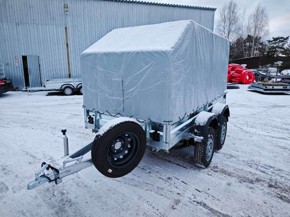 Автос.бел - Автомобильный прицеп Avtos A30P2B с прямым тентом 1200мм
