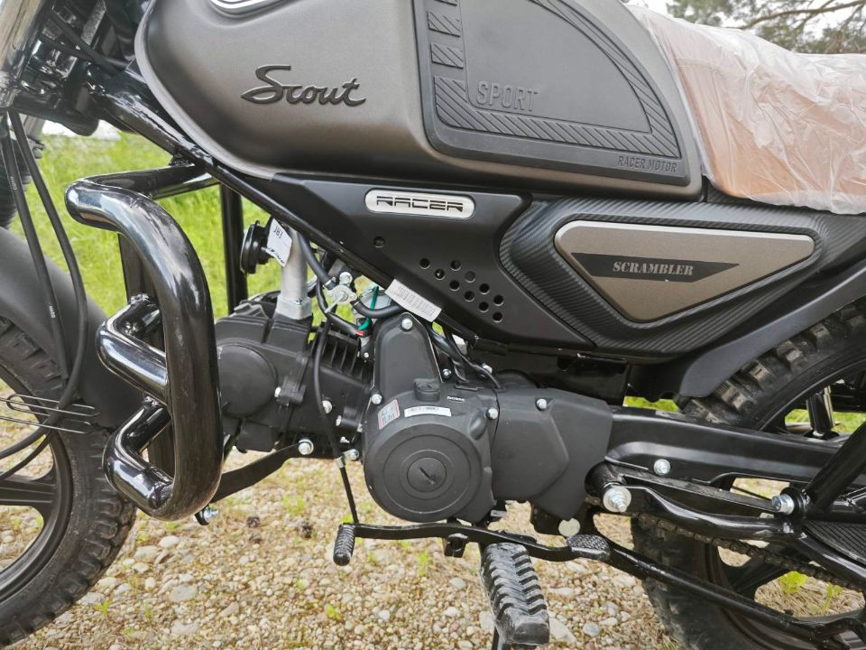 мопед.бел - МОПЕД RACER RC50-Н SCOUT (ЦПГ 110-125 СМ3)