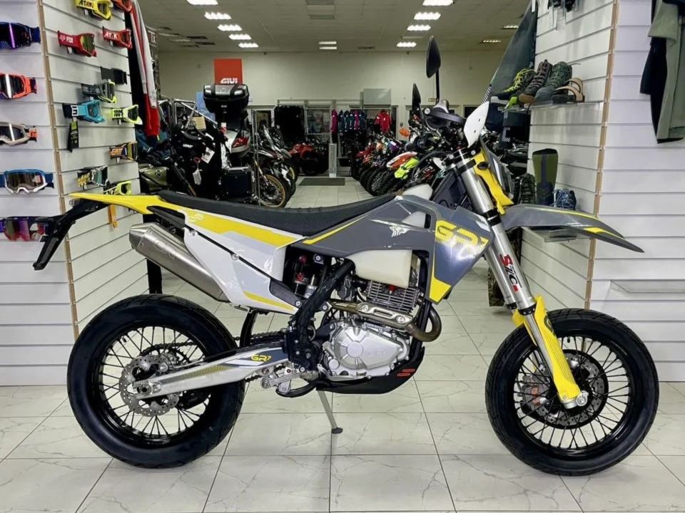 racermotors.by - Мотоцикл GR7 F300A (4T YB300H) Motard с ЭПТС