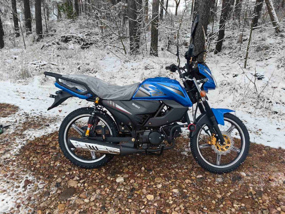 racermotors.by - Мопед Motoland SCOUT 11 (LM48-D)