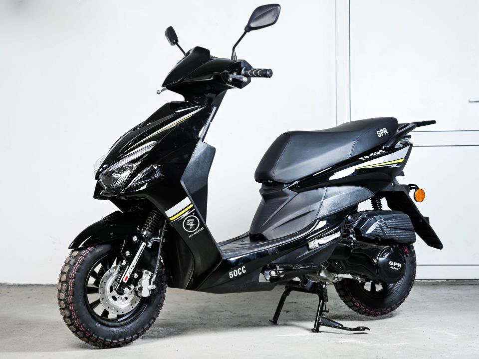 racermotors.by - Скутер SPRMOTORS SPORT FS+ (T6-50C)