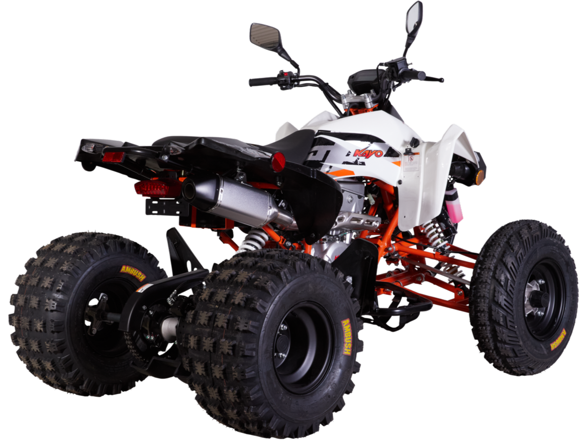 racermotors.by - Прецизионная управляемость и готовность к дорогам — Квадрицикл KAYO A300 с ПСМ