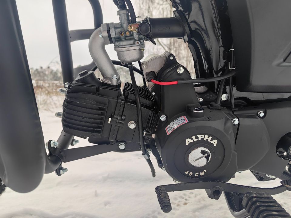 мопед.бел - МОПЕД Motoland Альфа RS11 (LM48-B)