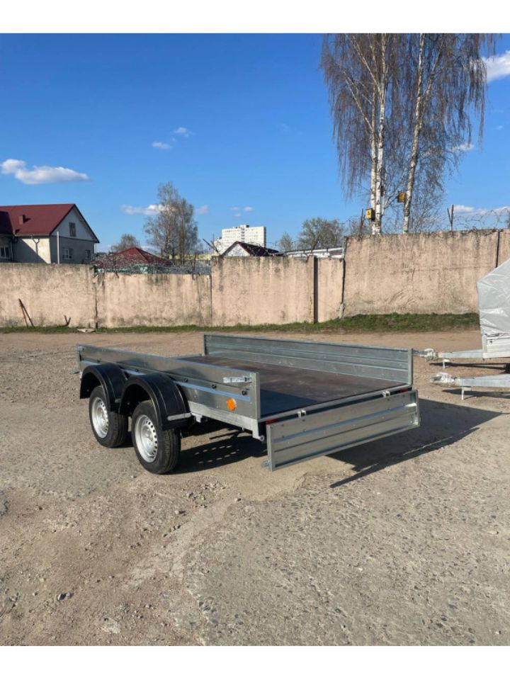 прицеп.бел - Двухосный ПРИЦЕП ЦИНК-МАСТЕР (3,5Х1,5М), БОРТ 28,5СМ