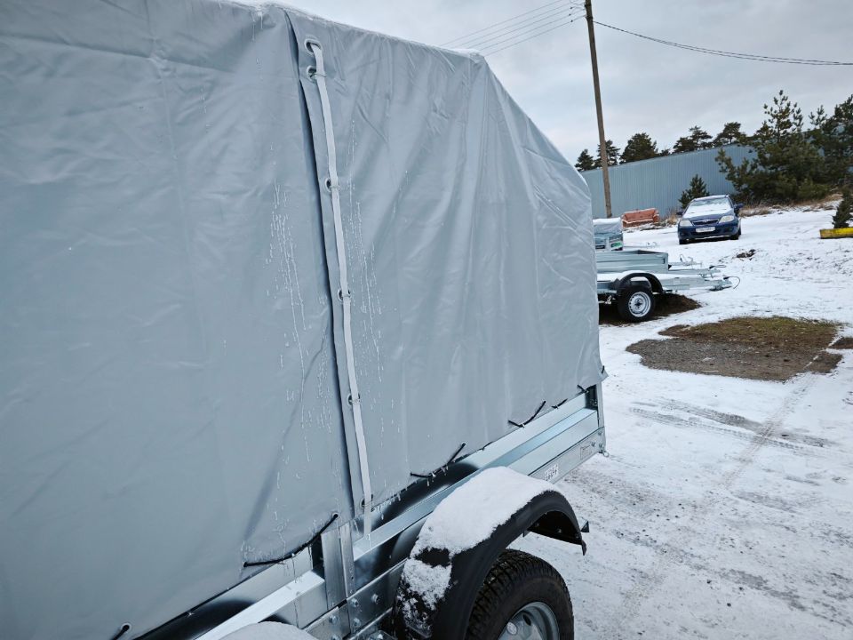 Автос.бел - Автомобильный прицеп Avtos A30P2B с прямым тентом 1200мм