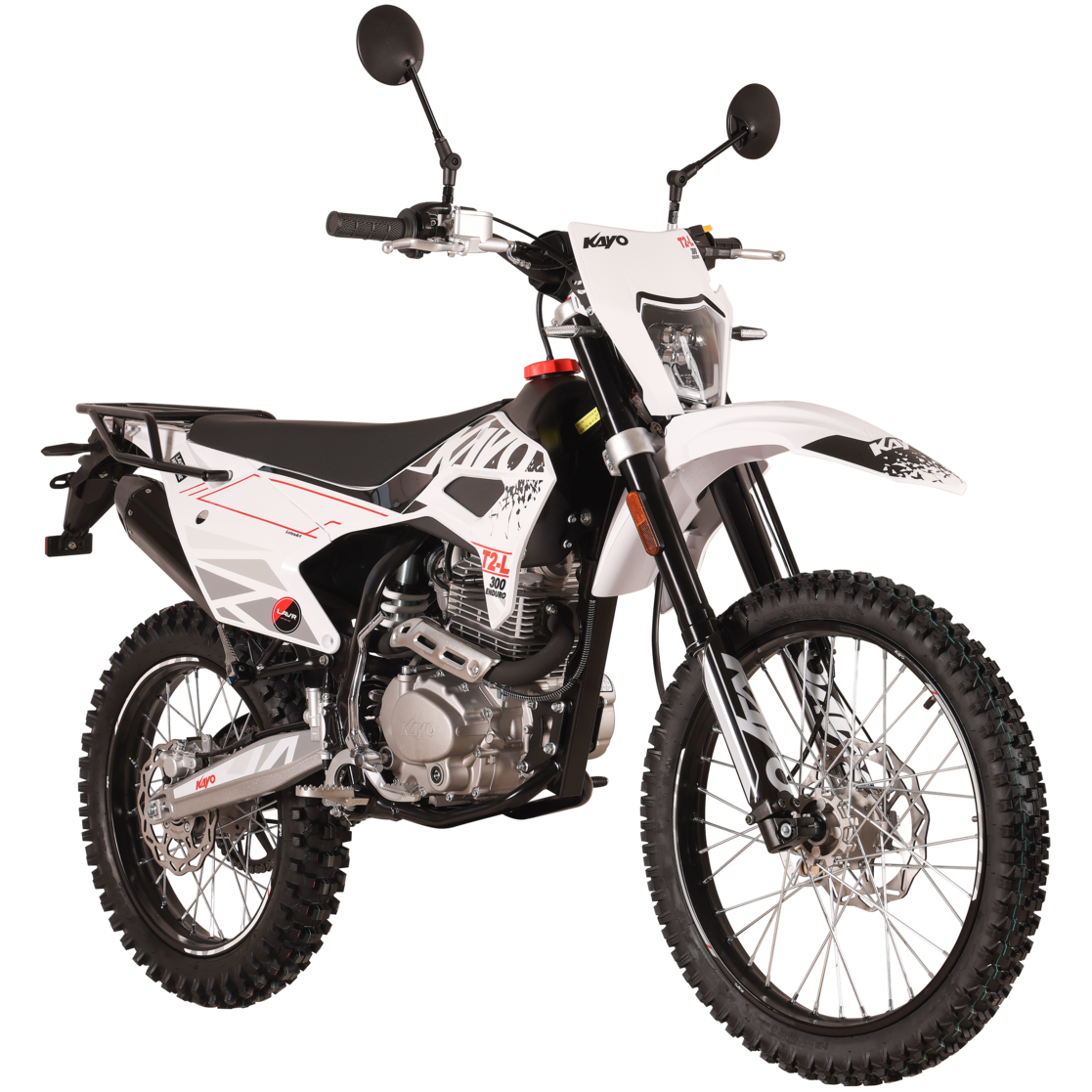 racermotors.by - Полная легальность на дорогах, мотор Zongshen и новый дизайн - KAYO T2-L 300 ENDURO