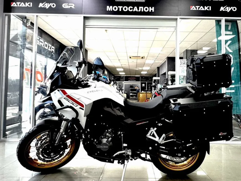 racermotors.by - Мотоцикл CYCLONE RX600 ADV (SR600GY)