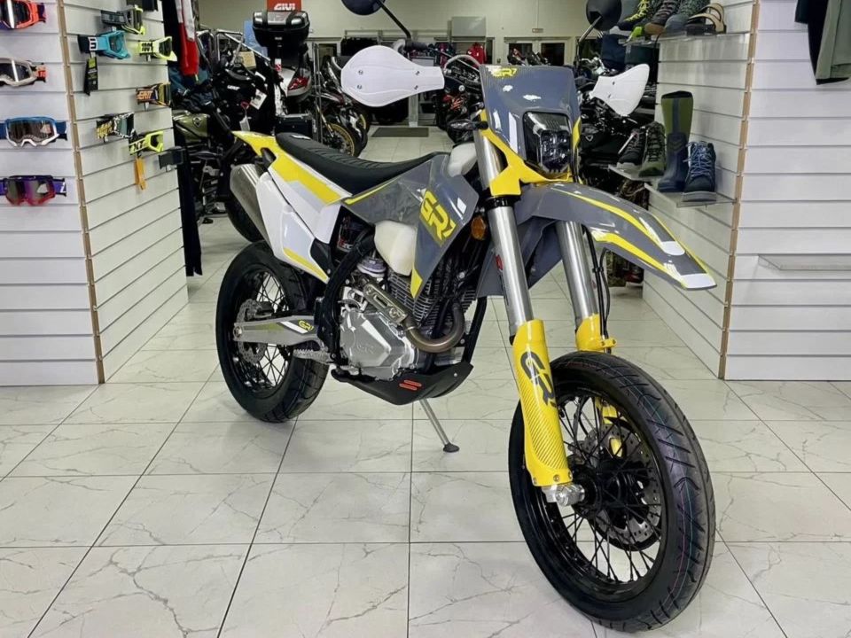 racermotors.by - Мотоцикл GR7 F300A (4T YB300H) Motard с ЭПТС