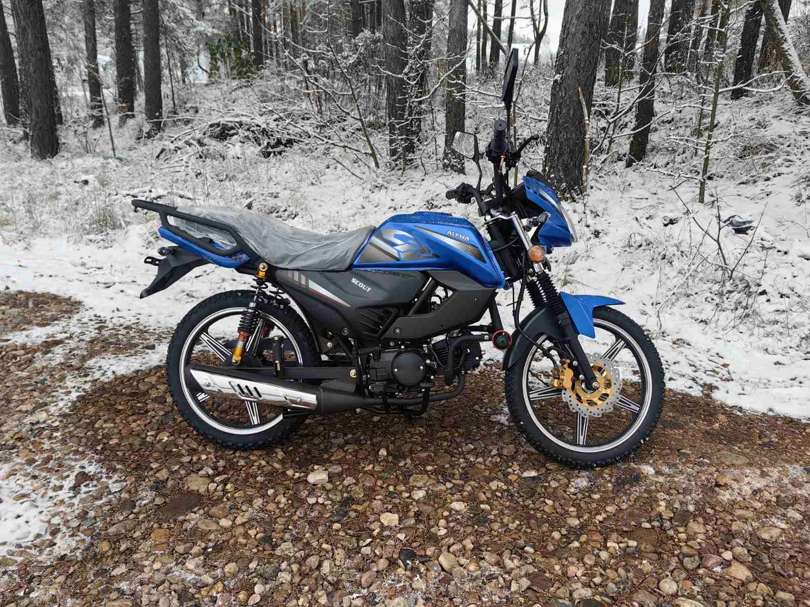 racermotors.by - Мопед Motoland SCOUT 11 (LM48-D)