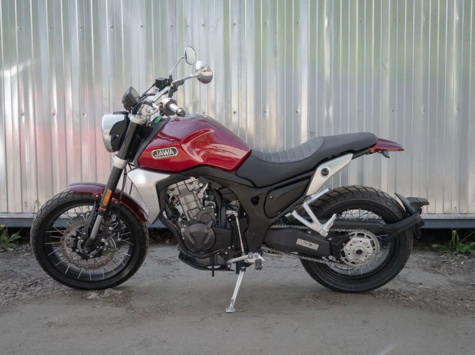 racermotors.by - мотоцикл JAWA RVM 500 Scrambler