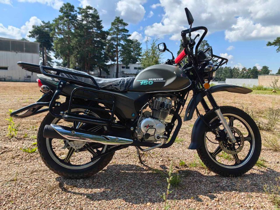 racermotors.by - МОТОЦИКЛ Минск Hunter 150