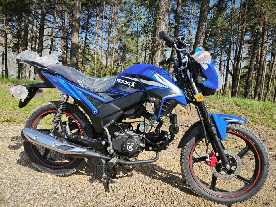 racermotors.by - Мопед Rockot Alpha City + ЦПГ 125 см3