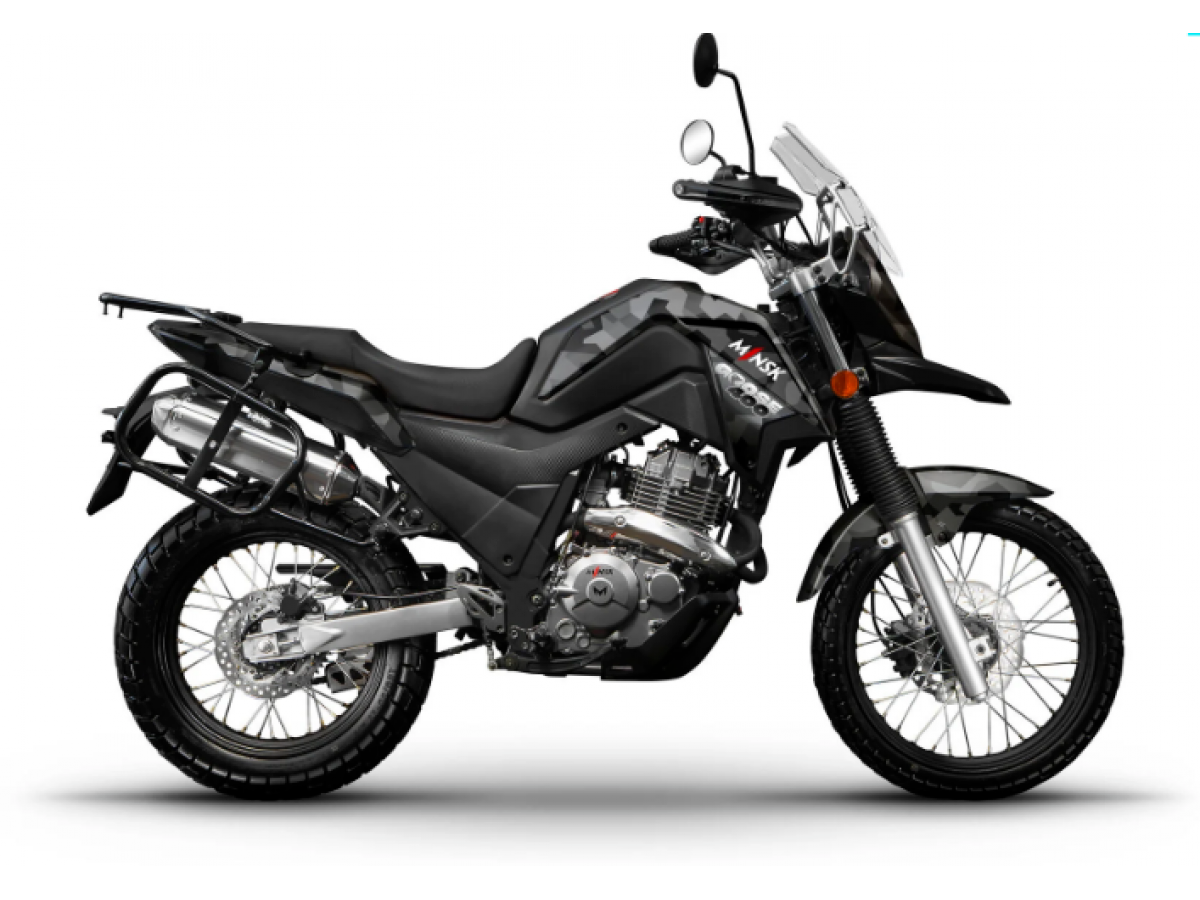 motozavod.by - Мотоцикл MINSK Goose 400 камуфляж
