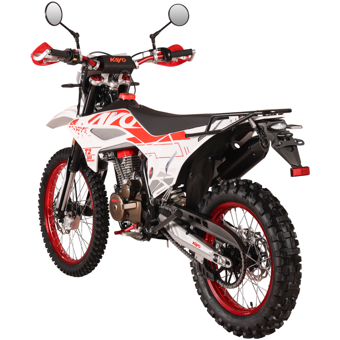 racermotors.by - Полностью регулируемая подвеска, внедорожный зацеп и малый вес - KAYO T2 300 ENDURO