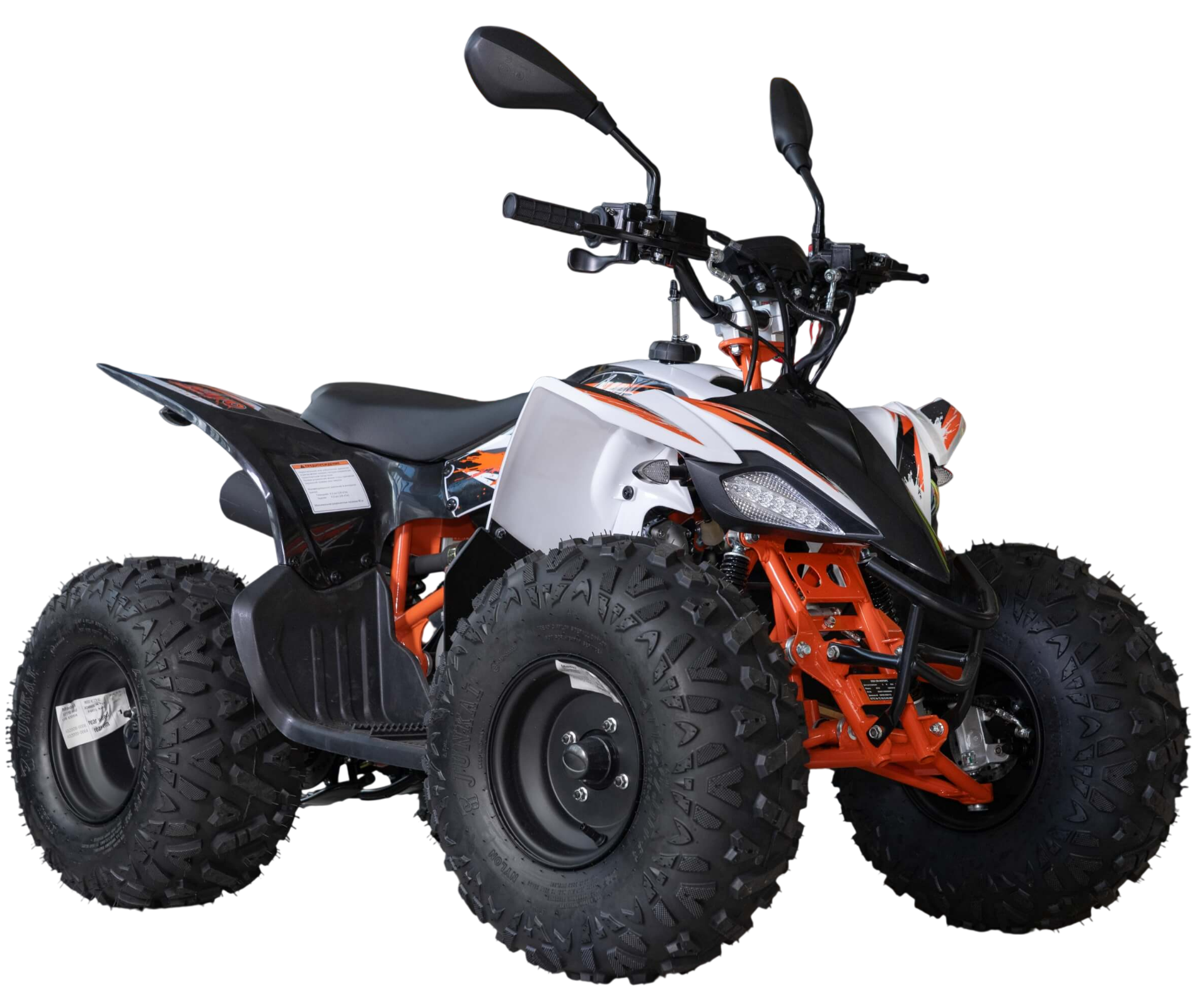 racermotors.by - Системы безопасности и функциональное оснащение — Квадрицикл KAYO AT110 с ПСМ