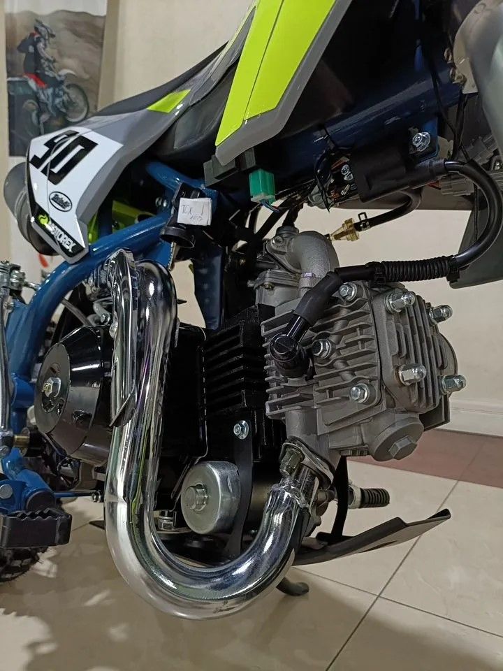 racermotors.by - Питбайк Motoland TCX125 E 14/12 + фара