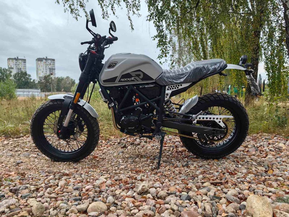 racermotors.by - мотоцикл Rockot SCRAMBLER