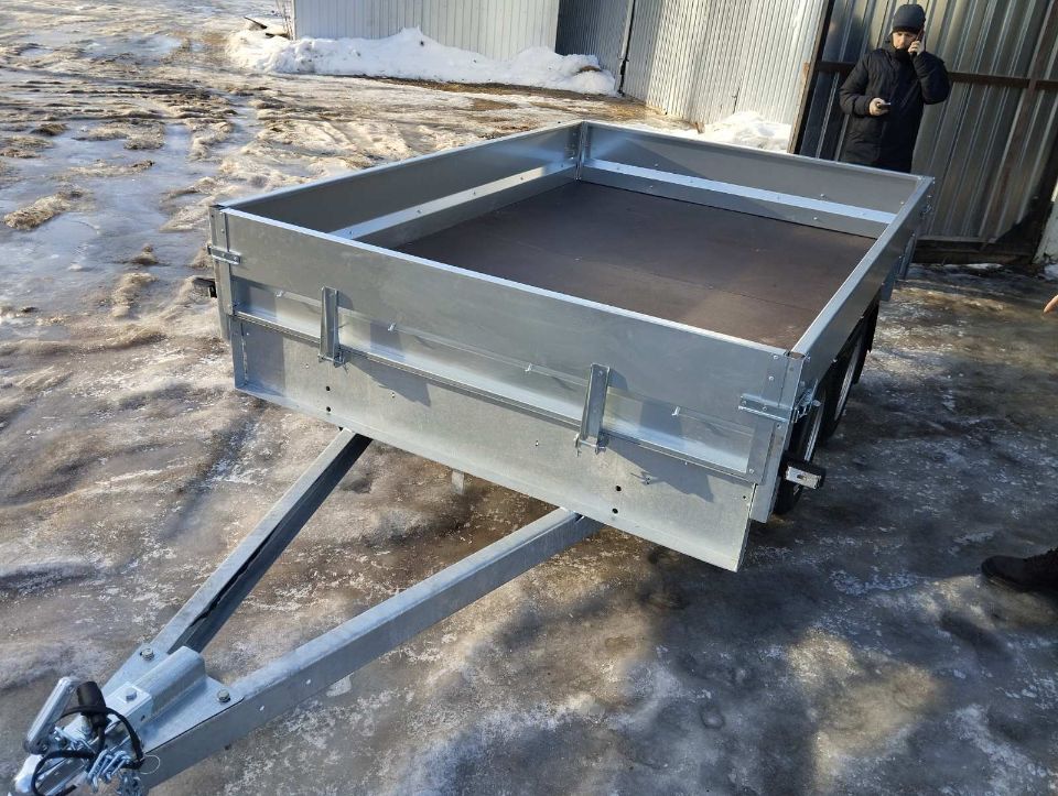 прицеп.бел - ЛЕГКОВОЙ ДВУХОСНЫЙ ПРИЦЕП ТРЕЙЛЕР 2,5Х1,7М (КОЛЕСА ПОД РАМОЙ)