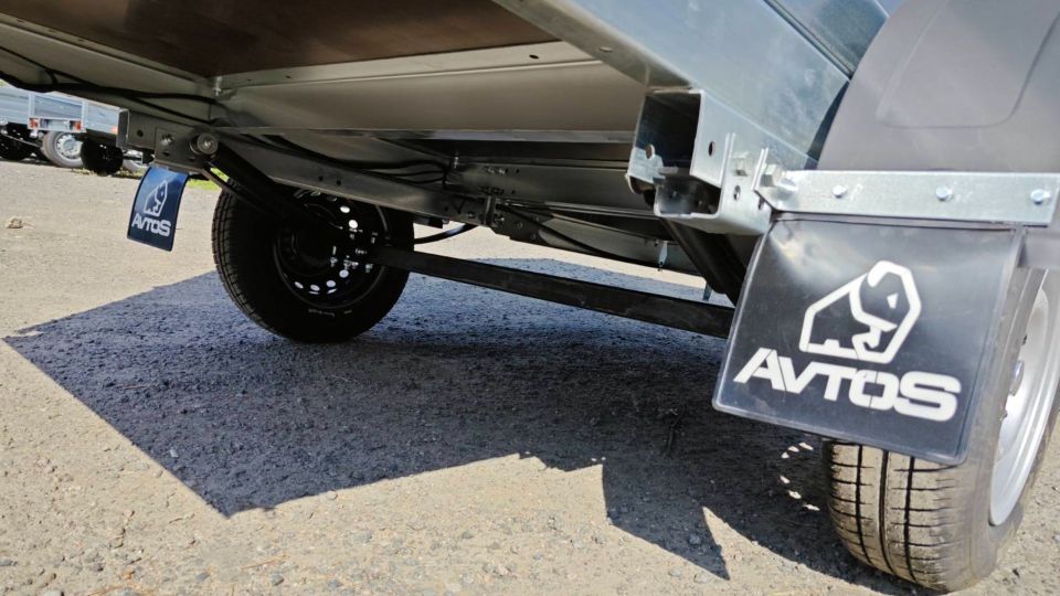 Автос.бел - АВТОМОБИЛЬНЫЙ ПРИЦЕП А20М1В, РЕССОРЫ AL-KO 4-ЕХ ЛИСТОВЫЕ, КОЛЕСА R13, ТЕНТ 800ММ
