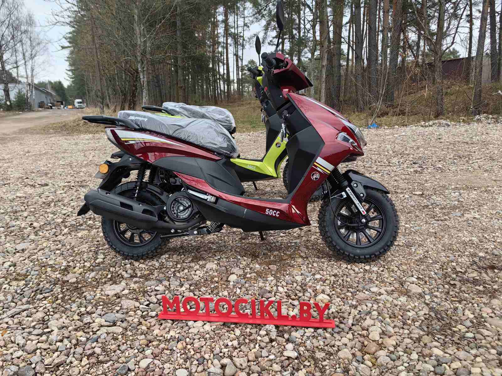 racermotors.by - Скутер SPRMOTORS SPORT FS+ (T6-50C)