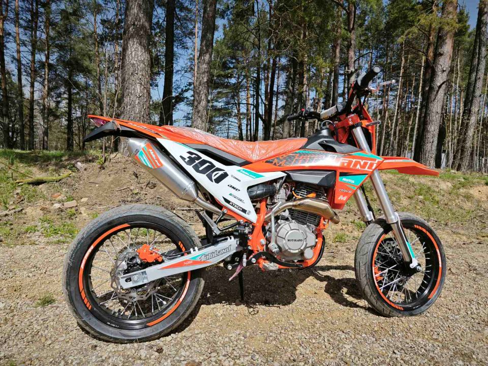 racermotors.by - Мотоцикл Motoland SMX300 S4 (175FMM) 17/17 (МОТАРД) с ЭПТС