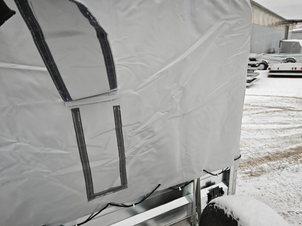 Автос.бел - Автомобильный прицеп Avtos A30P2B с прямым тентом 1200мм