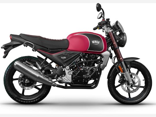 motovelozavod.by - Мотоцикл MINSK C4 300 красный